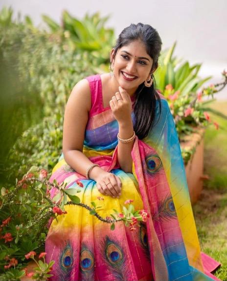 Svara bhagalpuri low price sarees online